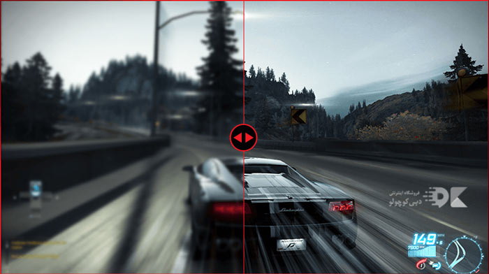 نحوه‌ی تنظیم Auto Motion Plus  