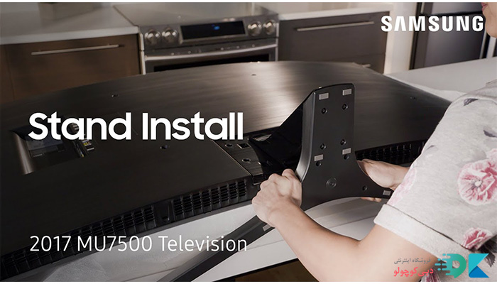 نصب پایه‌های تلویزیون