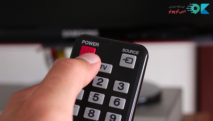 روشن کردن تلویزیون