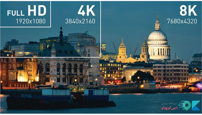 رزولوشن 8K چیست؟