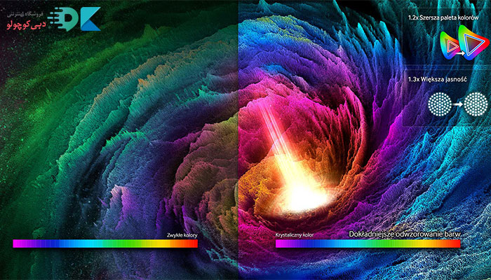 رنگین کمانی از رنگهای طبیعی با استفاده از قابلیت WCG