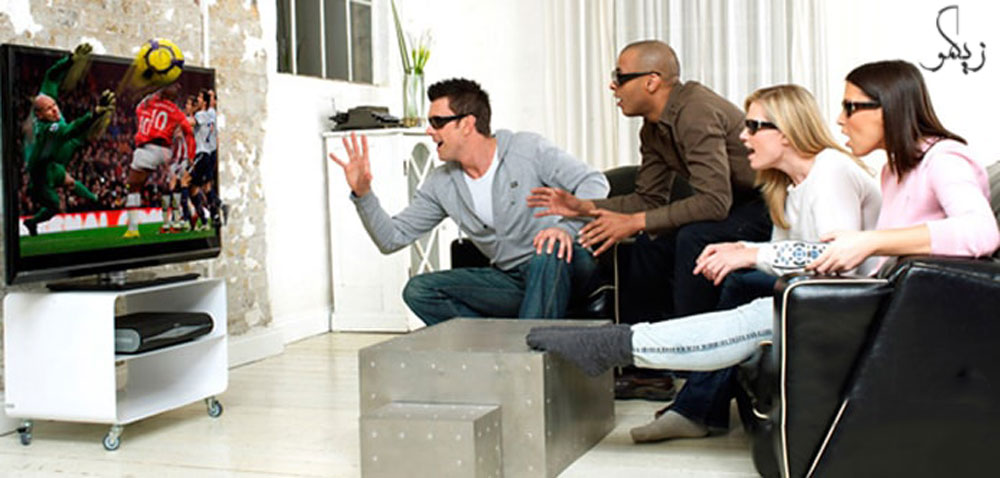 تلویزیون سه بعدی چگونه کار می‌کند _ زیگمو