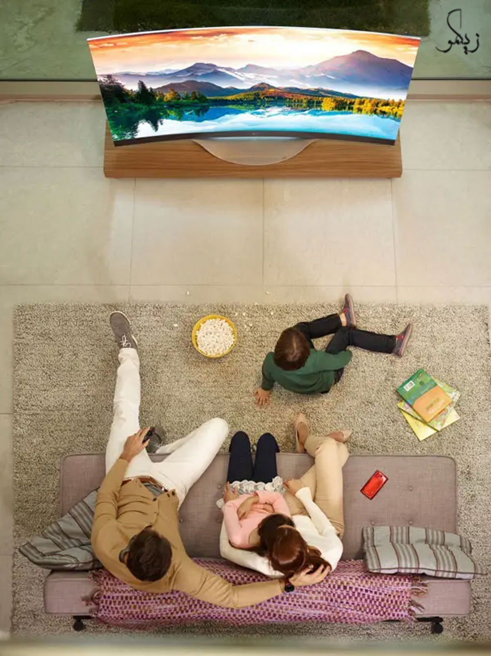 مزایا و معایب تلویزیون‌های خمیده OLED _ زیگمو