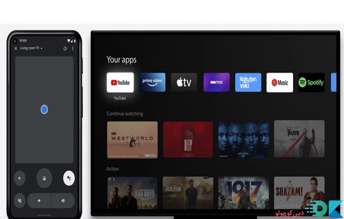 برنامه Google TV