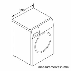 ماشین لباسشویی بوش WAW325X0ME