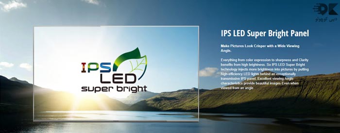 زاویه دید و پنل IPS در تلویزیون 75GX636 پاناسونیک