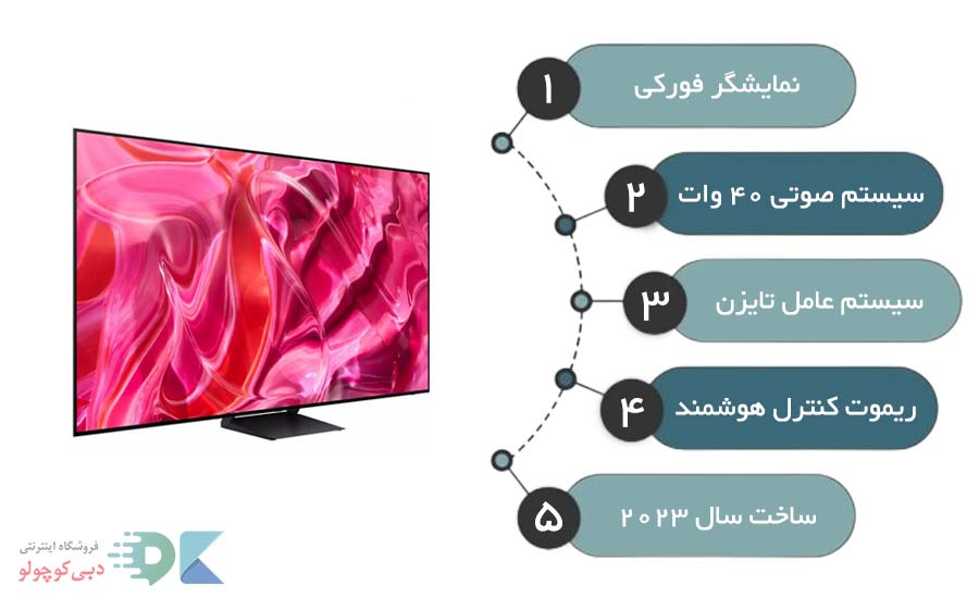 مشخصات و خرید تلویزیون سامسونگ S90c