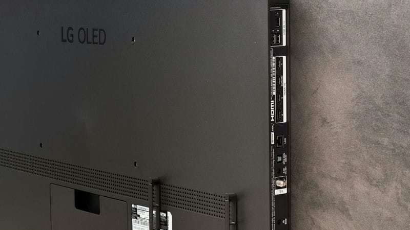 پورت های ورودی و خروجی در تلویزیون OLED ال جی C4 سال 2024 - سایت دبی کوچولو