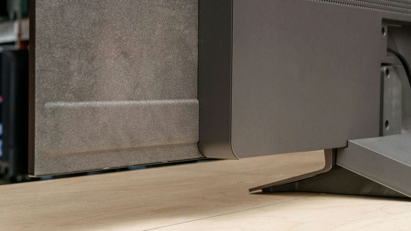 طراحی نمای پشت فریم تلویزیون OLED ال جی C4 سال 2024 - سایت دبی کوچولو