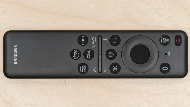 ریموت کنترل هوشمند تلویزیون QLED سامسونگ Q60D سال 2024 - سایت دبی کوچولو