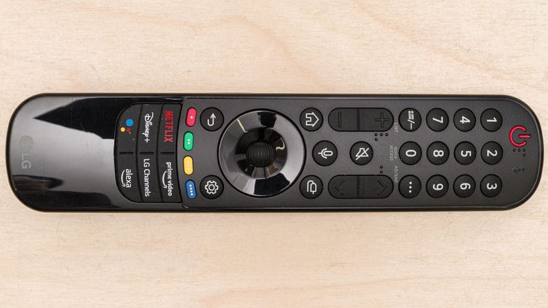 ریموت کنترل اسمارت جادویی تلویزیون QNED مینی ال ای دی ال جی QNED85 سال 2024 - سایت دبی کوچولو