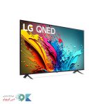 تلویزیون 2024 ال جی QNED85T از نمای سمت چپ