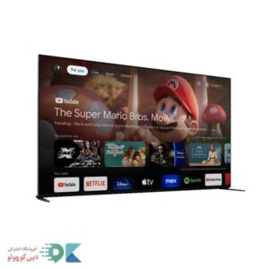 تلویزیون bravia 9 xr90 سونی از نمای سمات چپ