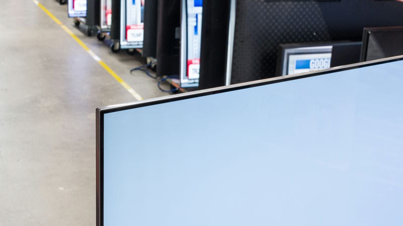 فریم دور صفحه نمایش تلویزیون OLED سونی XR80 سال 2024 - سایت دبی کوچولو