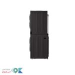 نمای کناری لباسشویی و خشک کن ال جی مدل WT2116BRK