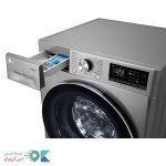 نمای بالایی لباسشویی نقره ای ال جحی v5