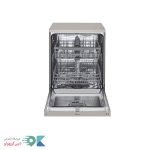 نمای روبرو با درب باز ظرفشویی 512 ال جی