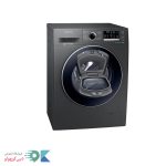 نمای سمت چپ لباسشویی 8 کیلو سامسونگ مدل ww80