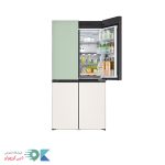 نمای روبری یخچال 2024 ال جی مدل a24