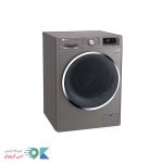 نمای سمت چپ لباسشویی 8 کیلو ال جی مدل j6