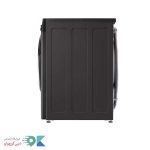 نمای کناری لباسشویی v12 ال جی