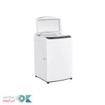 لباسشویی ال جی t18 رنگ سفید از نمای سمت چپ