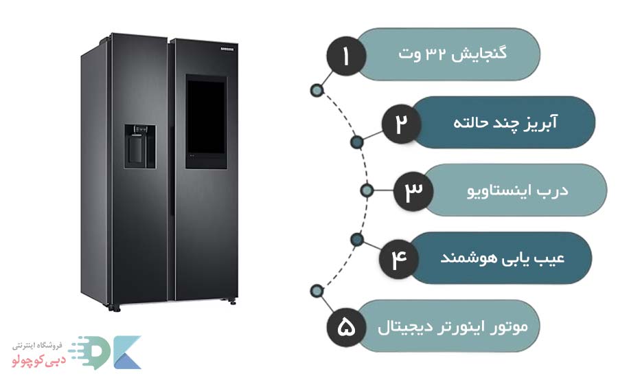 مشخصات یخچال سامسونگ rs6h