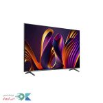 تلویزیون هایسنس q7n از نمای سمت چپ