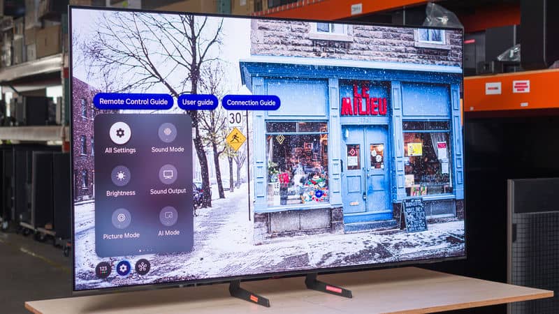 قیمت و خرید تلویزیون سامسونگ S85F سال 2025 - سایت دبی کوچولو