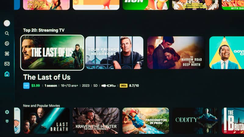 منو تلویزیون سامسونگ S85F سال 2025 - سایت دبی کوچولو