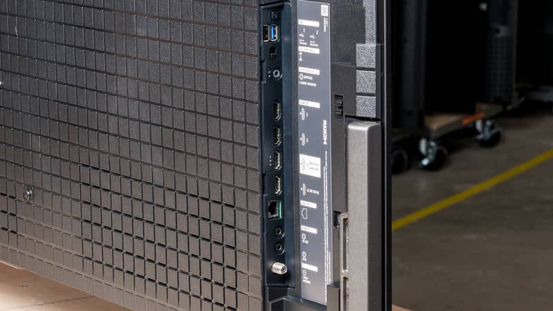 پورت های ورودی و خروجی در تلویزیون سونی XR80M2 سال 2025 - سایت دبی کوچولو