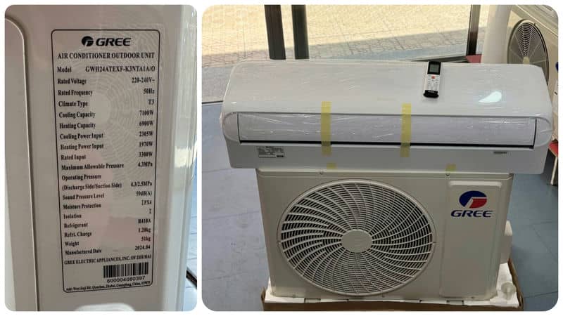 24000 Gray Gas Air Conditioner GWH24AGEXF (1)