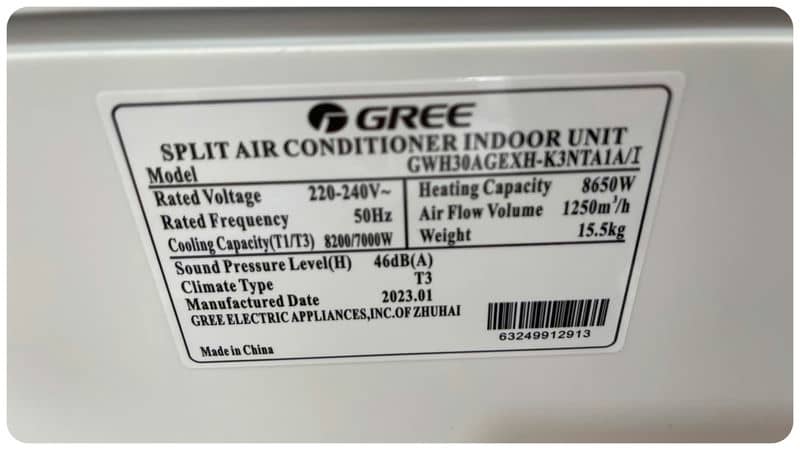 30,000 Gray Gas Air Conditioner GWH30AGEXH (4)