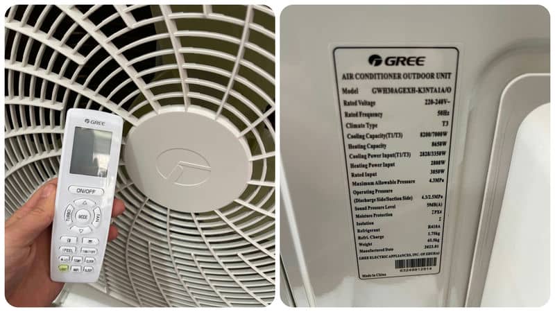 30,000 Gray Gas Air Conditioner GWH30AGEXH (5)