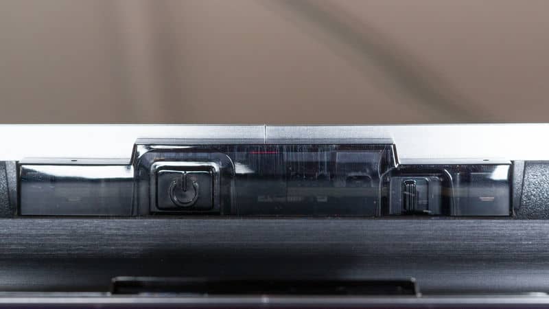 دکمه ی پاور در تلویزیون OLED ال جی 55C5 سایز 55 اینچ سال 2025 - سایت دبی کوچولو