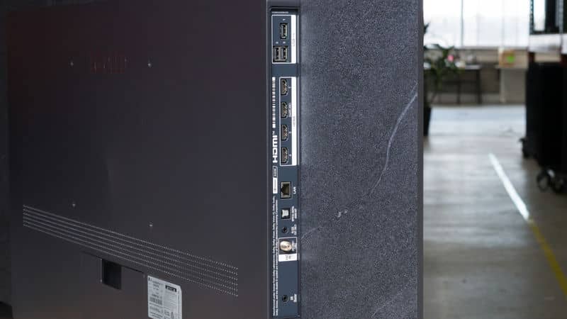 پورت های ورودی و خروجی در تلویزیون OLED ال جی 55C5 سایز 55 اینچ سال 2025 - سایت دبی کوچولو