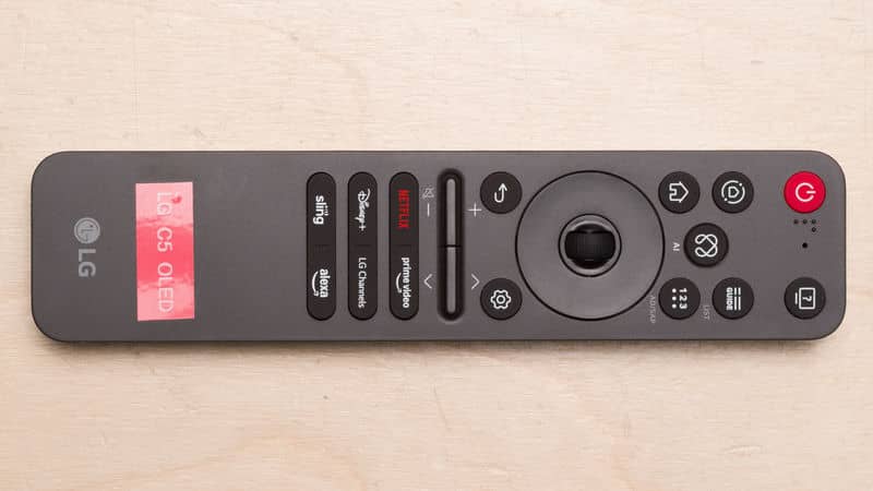 ریموت کنترل تلویزیون OLED ال جی 55C5 سایز 55 اینچ سال 2025 - سایت دبی کوچولو