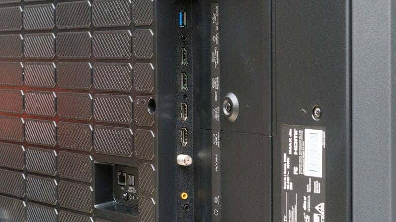 پورت های ورودی و خروجی در تلویزیون ULED هایسنس 75U8N سایز 75 اینچ سال 2024 گیمینگ - سایت دبی کوچولو