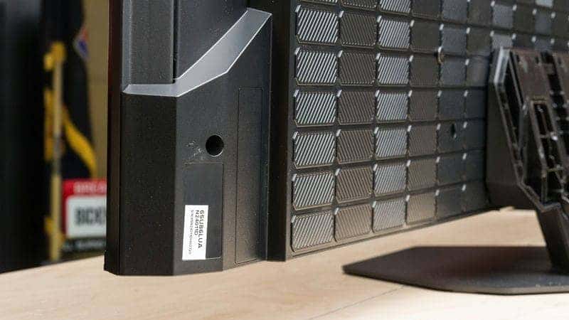 طراحی لبه و گوشه های تلویزیون ULED هایسنس 75U8N سایز 75 اینچ سال 2024 گیمینگ - سایت دبی کوچولو