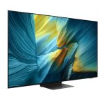 نمای کناری تلویزیون 77 اینچ OLED سامسونگ 77S95F سال 2025 - سایت دبی کوچولو
