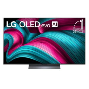 نمای روبرو در تلویزیون OLED ال جی 83C5 سایز 83 اینچ سال 2025 - سایت دبی کوچولو