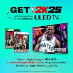 تلویزیون ULED هایسنس 85U8N سایز 85 اینچ سال 2024 گیمینگ - سایت دبی کوچولو