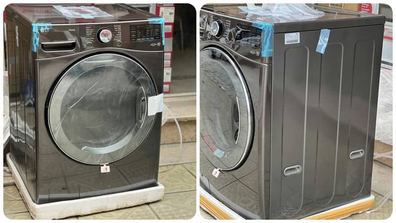 عکس واقعی از ماشین لباسشویی V21 کره اصل - سایت دبی کوچولو