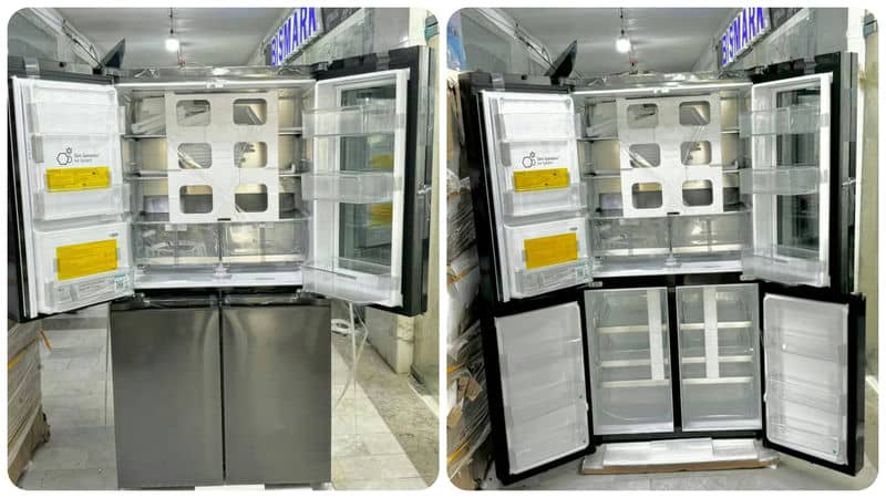 عکس واقعی یخچال فریزر ساید بای ساید ال جی X24 رنگ مشکی کد GC-X24FFCBB ساخت کره منتاژ چین 30 فوت 5 درب - سایت دبی کوچولو