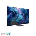 تلویزیون qn990f سامسونگ از نمای سمت چپ