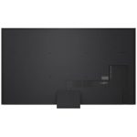 طراحی نمای پشت و حالت پایه خوابیده در تلویزیون QNED ال جی 100QNED86 سایز 100 اینچ سال 2025 - سایت دبی کوچولو