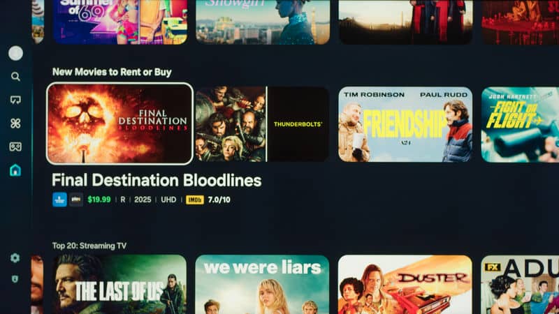 منو تلویزیون QLED سامسونگ 43Q7F سایز 43 اینچ سال 2025 - سایت دبی کوچولو