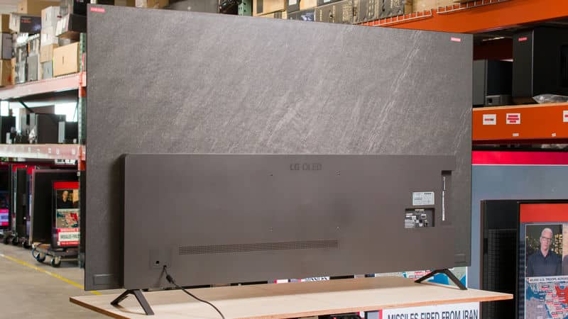 عکس پشت تلویزیون OLED ال جی 48B5 سایز 48 اینچ سال 2025 - سایت دبی کوچولو