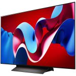 نمای سمت چپ در تلویزیون OLED ال جی 48C4 سایز 48 اینچ سال 2024 - سایت دبی کوچولو