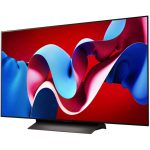نمای سمت چپ در تلویزیون OLED ال جی 48C4 سایز 48 اینچ سال 2024 - سایت دبی کوچولو